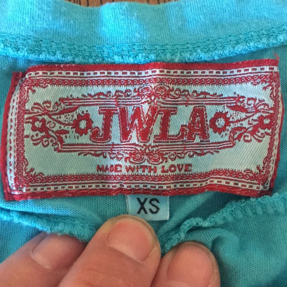 Johnny Was JWLA Turquoise Tank Size XS - Picture 6 of 6